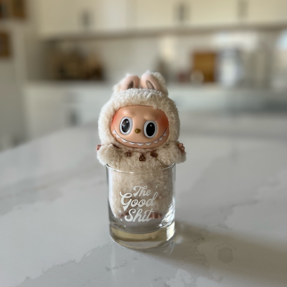 “The Good Shit” Retro Glass Cup NEW